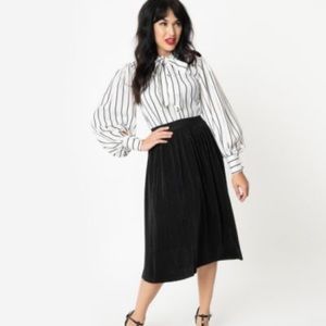 Unique vintage black skirt